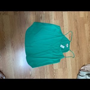 LOT. Two XL spaghetti strap tanks. NWT